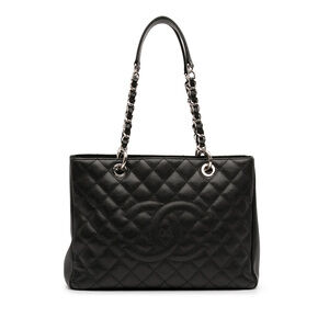 Pre-Loved Chanel Caviar Grand Shopping Tote